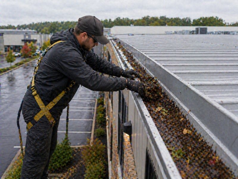 Church Gutter Cleaning in Roseville, CA