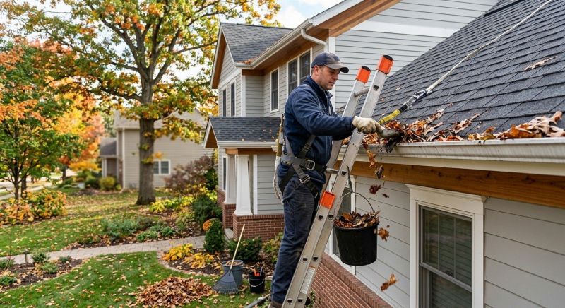 Rain Gutter Clearing in Westchester County, NY