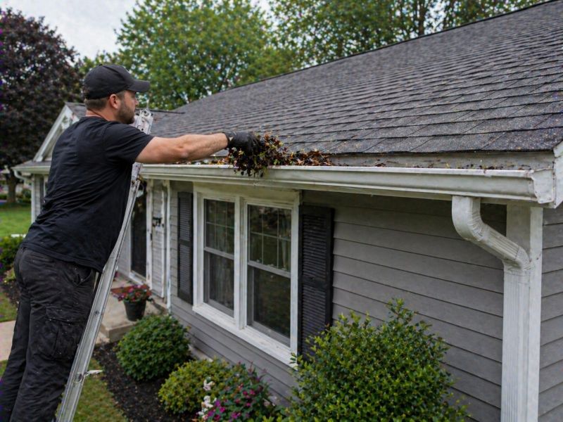 Rain Gutter Clearing in Bergen County, NJ